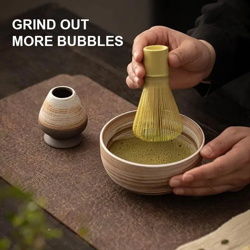 Traditional Resin Tea Whisk Matcha Whisk Chasen Dishwasher Safe Matcha Stirrer Matcha Green Tea Powder Preparation Tool